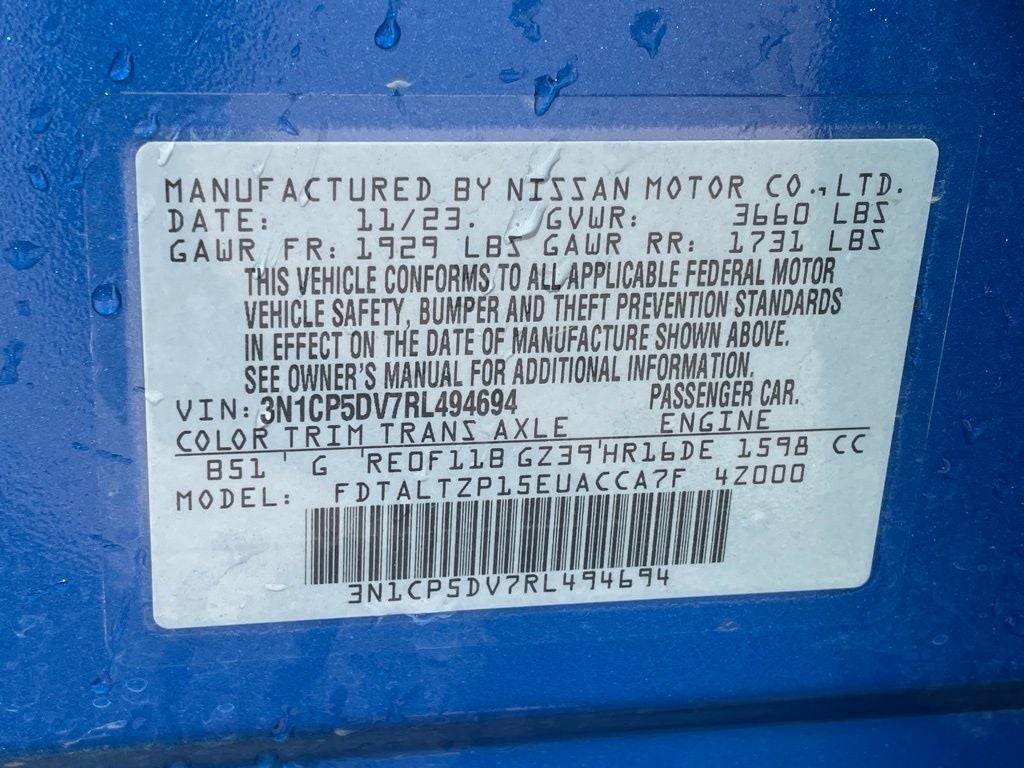 2024 Nissan Kicks SR HEATED SEATS / ONE OWNER