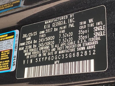 2025 Kia Telluride S