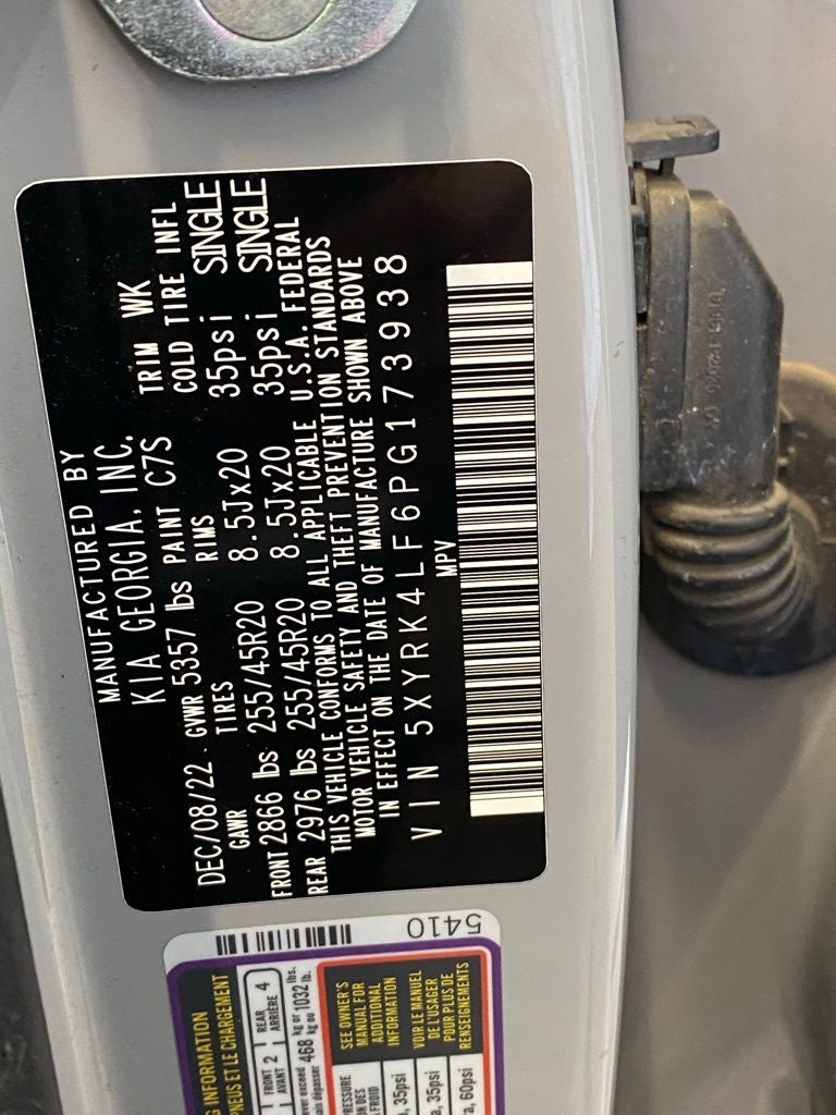 2023 Kia Sorento SX NAV / ONE OWNER / LEATHER