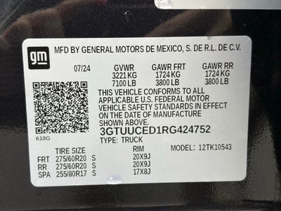 2024 GMC Sierra 1500 Elevation