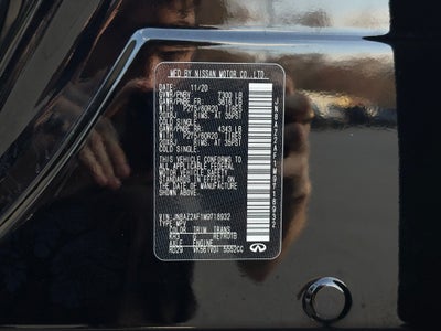 2021 INFINITI QX80 LUXE