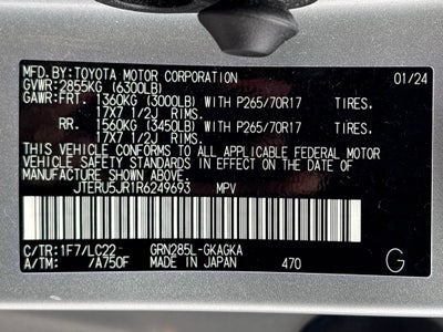 2024 Toyota 4Runner TRD Off-Road Premium