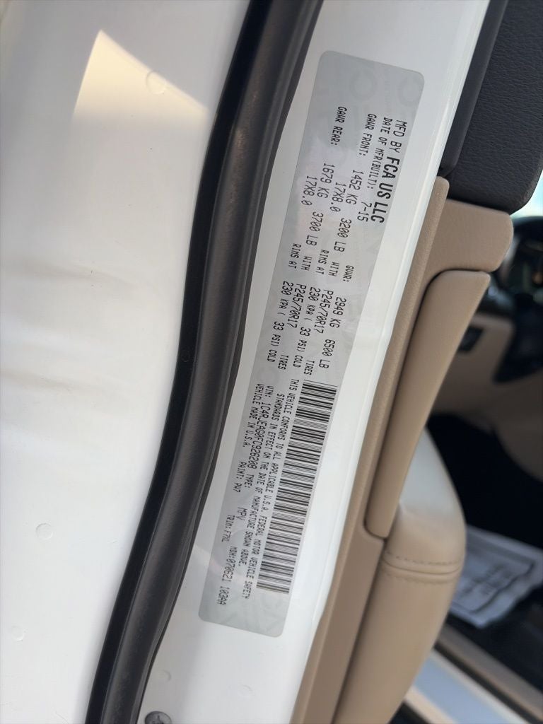 2015 Jeep Grand Cherokee Laredo