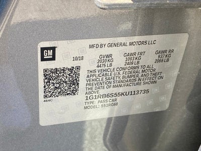 2019 Chevrolet Volt Premier