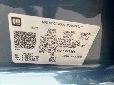 2025 Chevrolet Silverado 3500HD High Country PREMIUM/TECH PKG