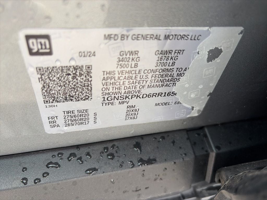 2024 Chevrolet Tahoe Z71 LUXURY PACKAGE CLEAN CARFAX