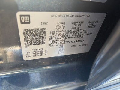 2023 GMC Sierra 1500 SLT X31 OFF ROAD PREMIUM PACKAGE