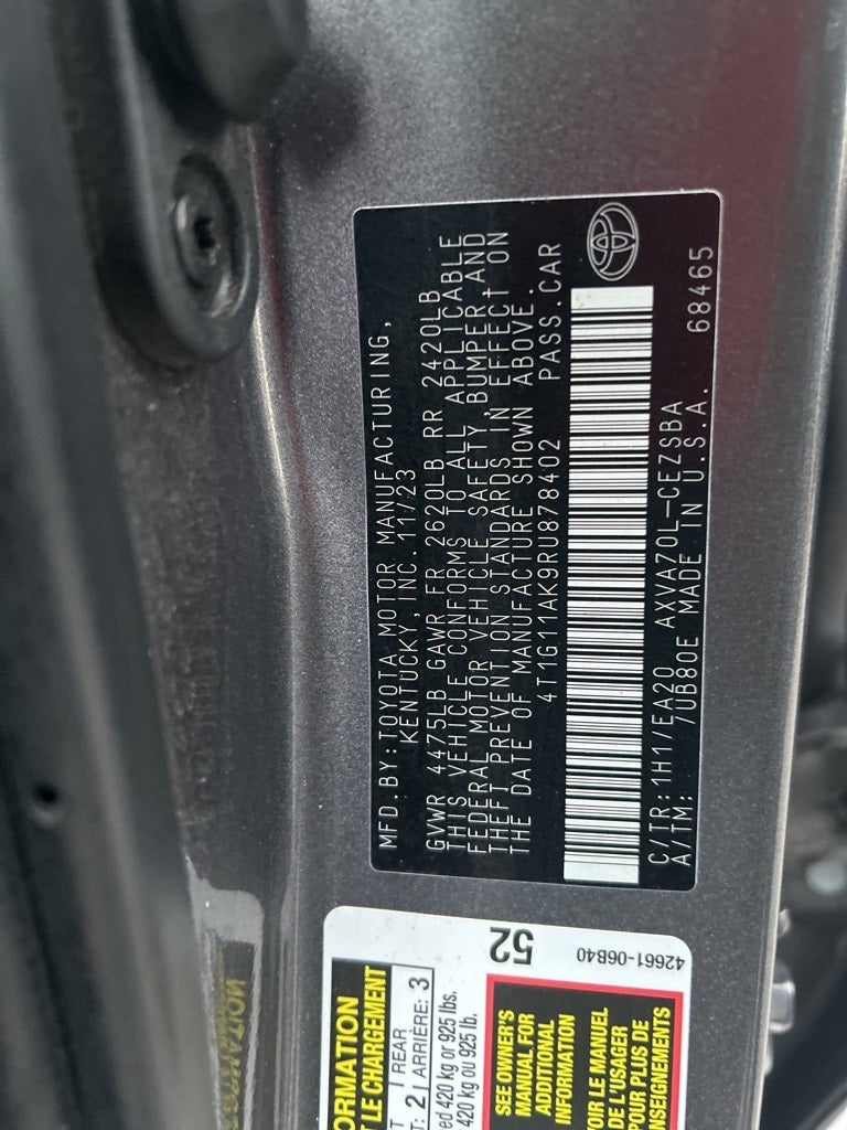 2024 Toyota Camry SE Nightshade