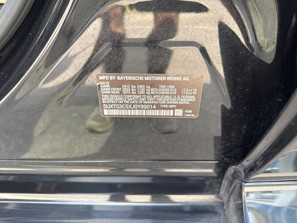 2018 BMW X3 M40i