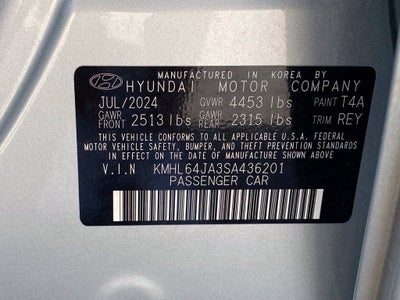 2025 Hyundai Sonata SEL