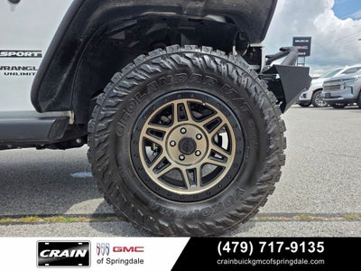 2017 Jeep Wrangler Unlimited Sport LIFTED AFTERMARKET WHEELS WINCH