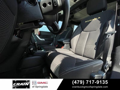 2013 Jeep Wrangler Unlimited Sahara