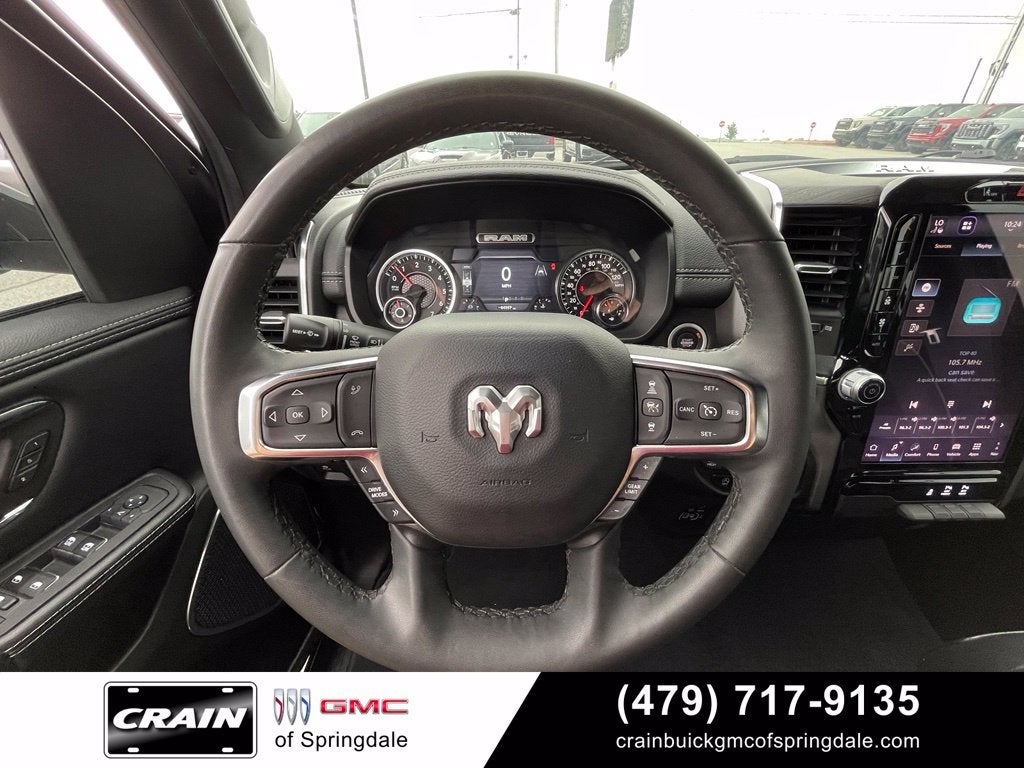 2025 RAM 1500 Laramie Dual–Pane Panoramic Sunroof