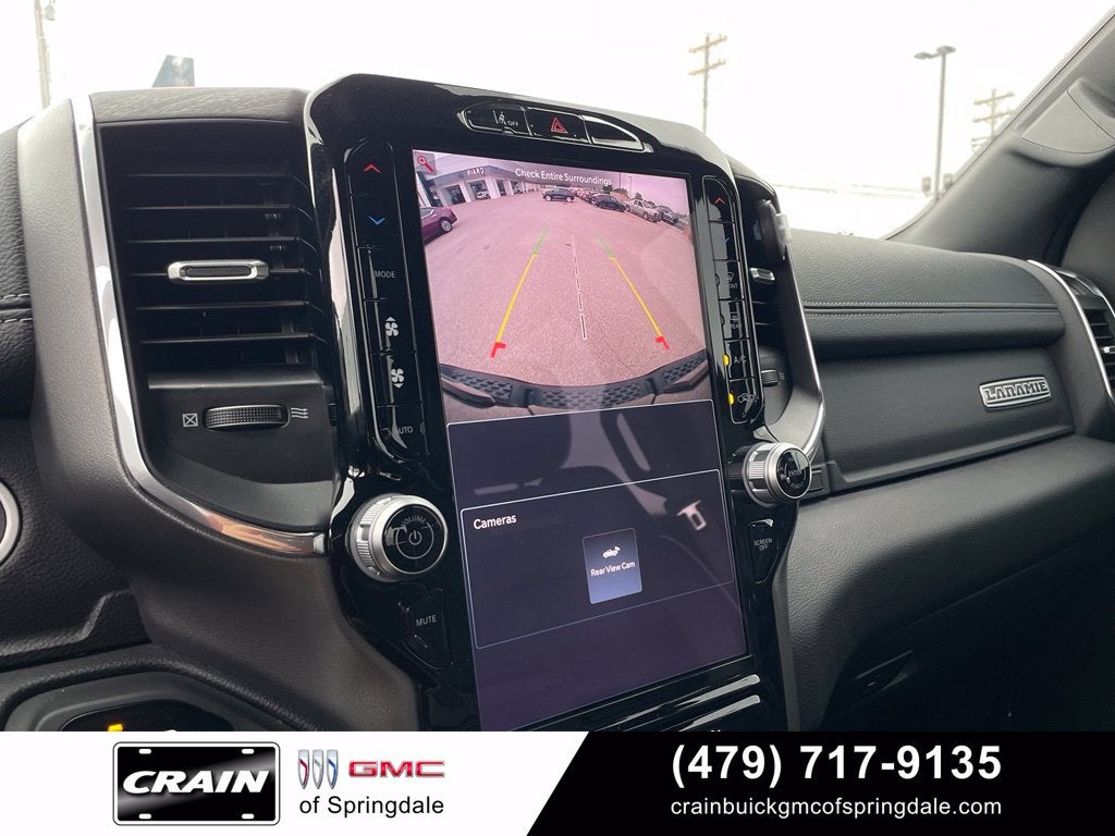 2025 RAM 1500 Laramie Dual–Pane Panoramic Sunroof