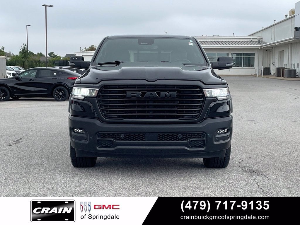 2025 RAM 1500 Laramie Dual–Pane Panoramic Sunroof