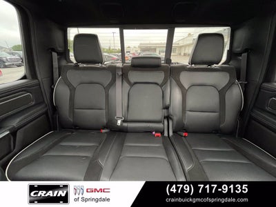 2025 RAM 1500 Laramie Dual–Pane Panoramic Sunroof