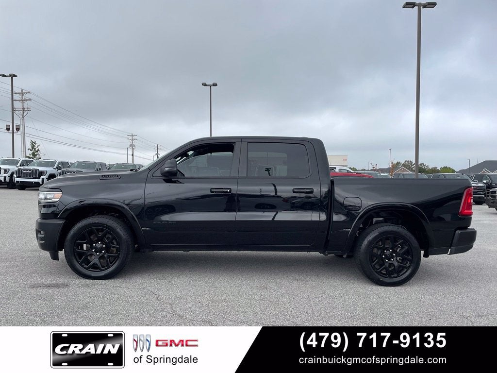 2025 RAM 1500 Laramie Dual–Pane Panoramic Sunroof