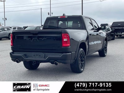 2025 RAM 1500 Laramie Dual–Pane Panoramic Sunroof