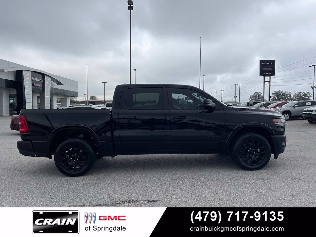 2025 RAM 1500 Laramie Dual–Pane Panoramic Sunroof