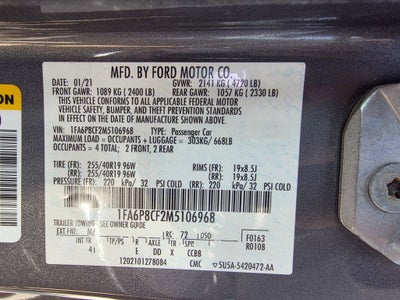 2021 Ford Mustang GT Premium