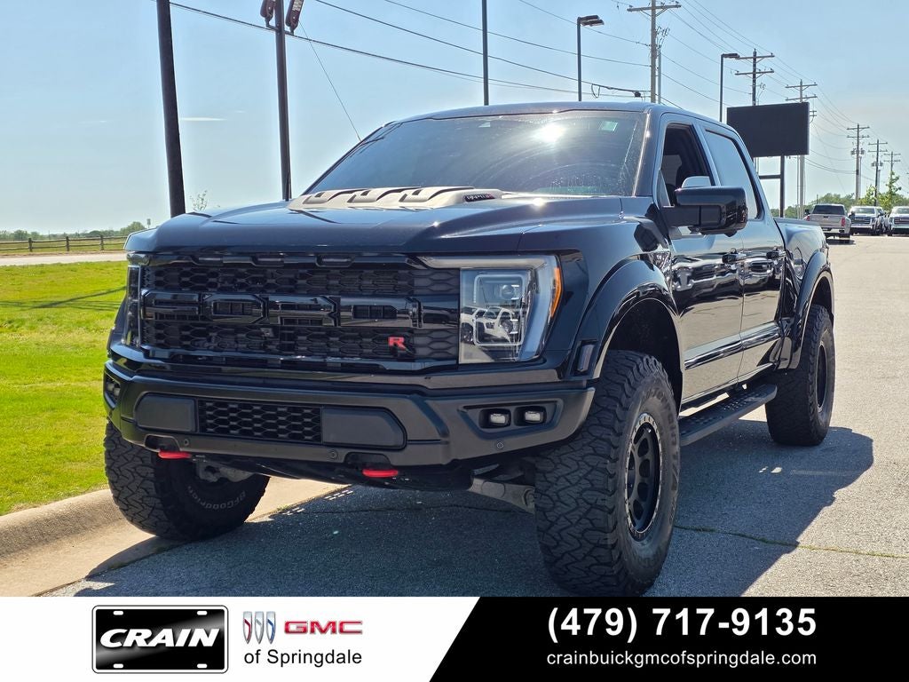 2023 Ford F-150 Raptor TWIN PANEL ROOF GRAFICS DELETED BEAD LOCK WHEELS