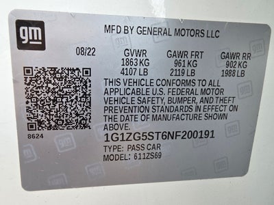 2022 Chevrolet Malibu RS