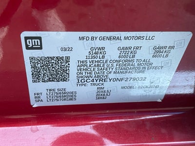 2022 Chevrolet Silverado 2500HD High Country