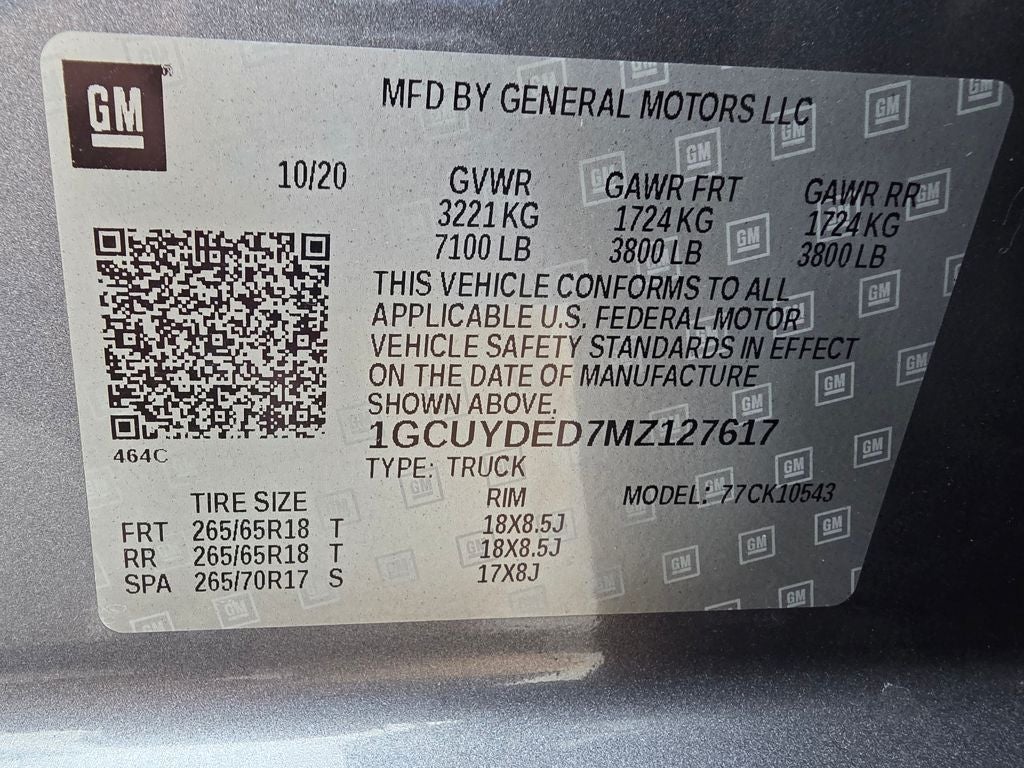 2021 Chevrolet Silverado 1500 LT