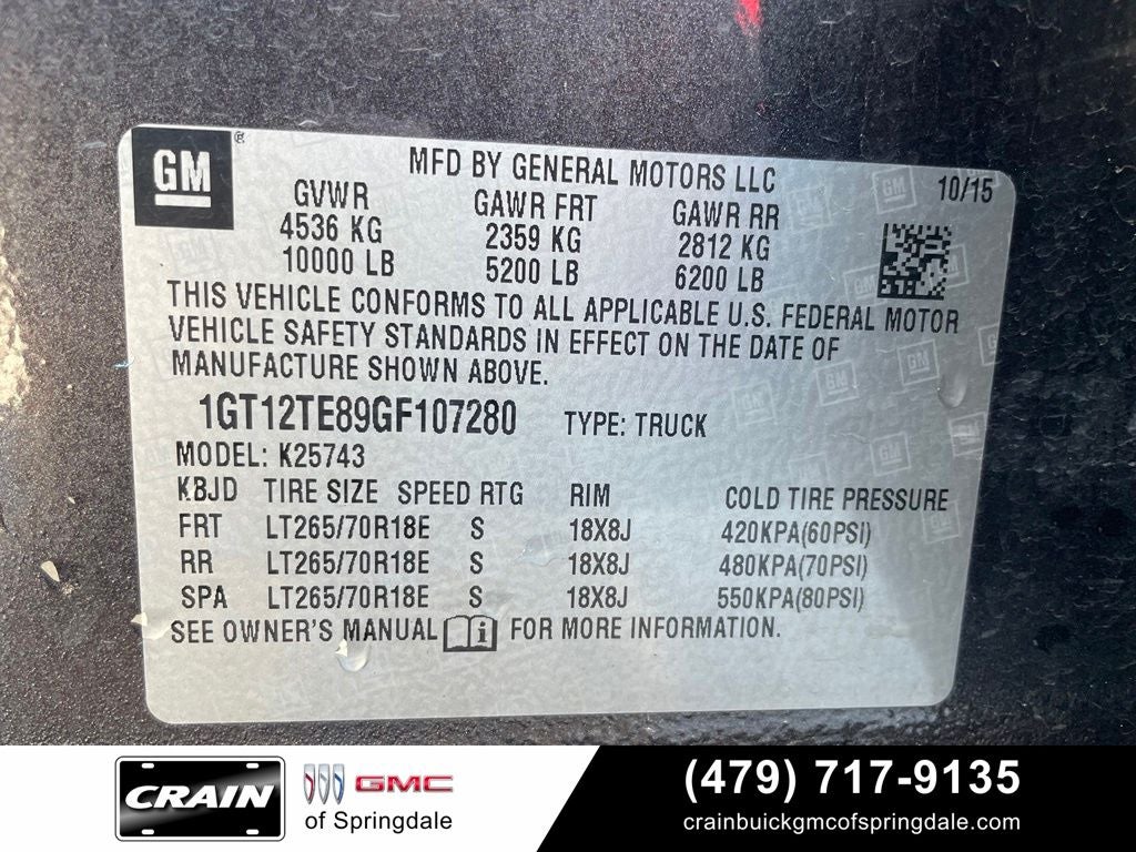 2016 GMC Sierra 2500HD SLT ONE OWNER / CLEAN CAR FAX