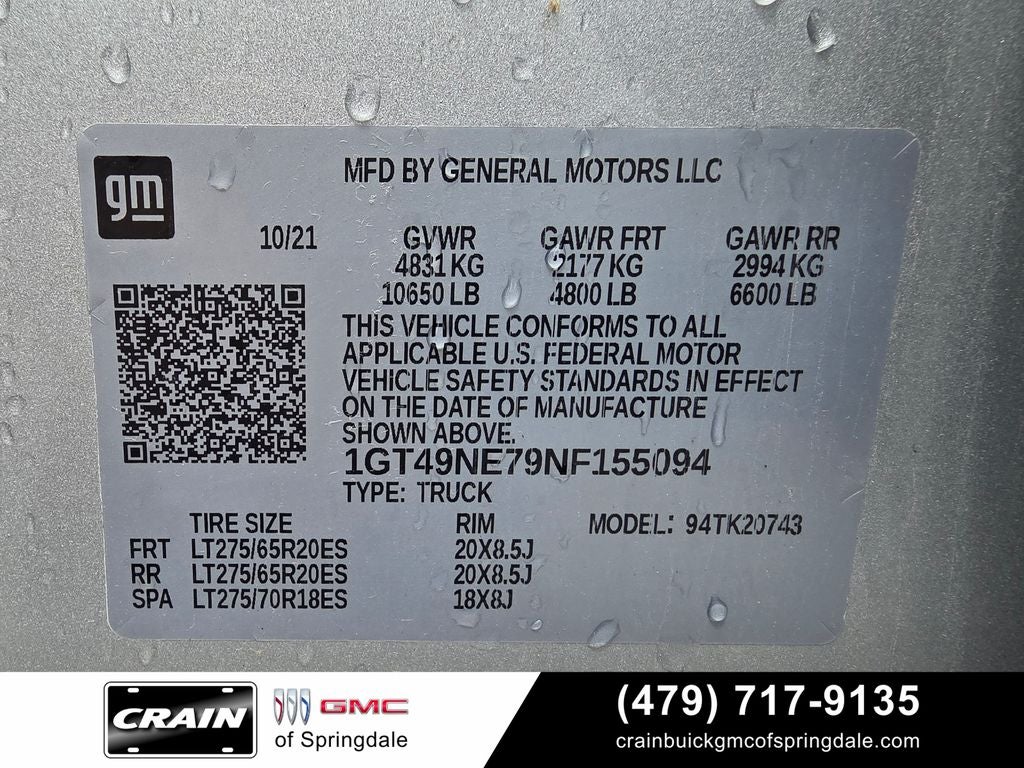 2022 GMC Sierra 2500HD SLT