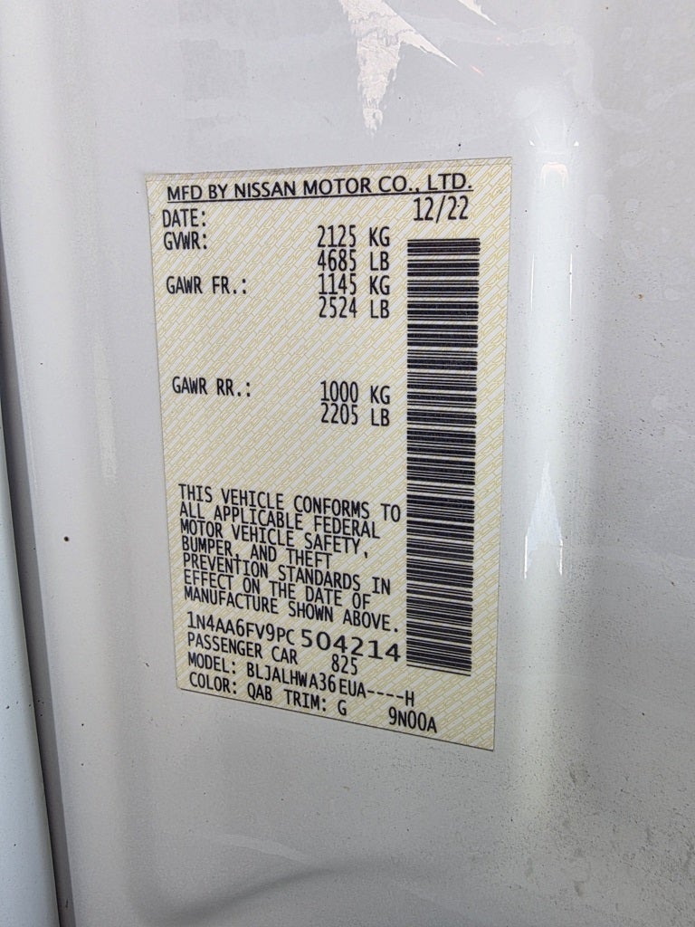 2023 Nissan Maxima Platinum