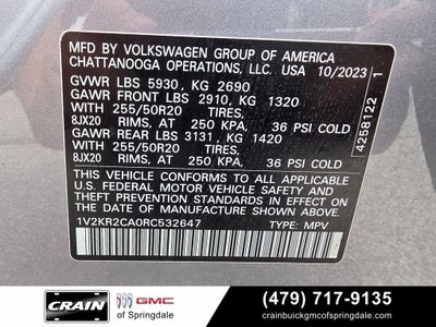 2024 Volkswagen Atlas 2.0T SE w/Technology