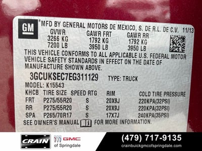 2014 Chevrolet Silverado 1500 LTZ 2LZ