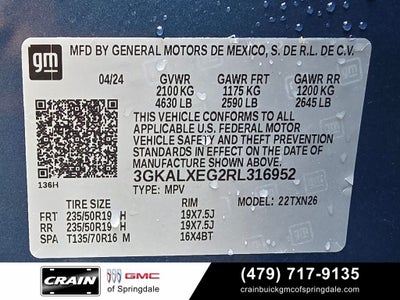 2024 GMC Terrain Denali Premium Package