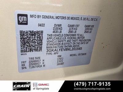 2022 GMC Terrain AT4 SUNROOF/Infotainment II