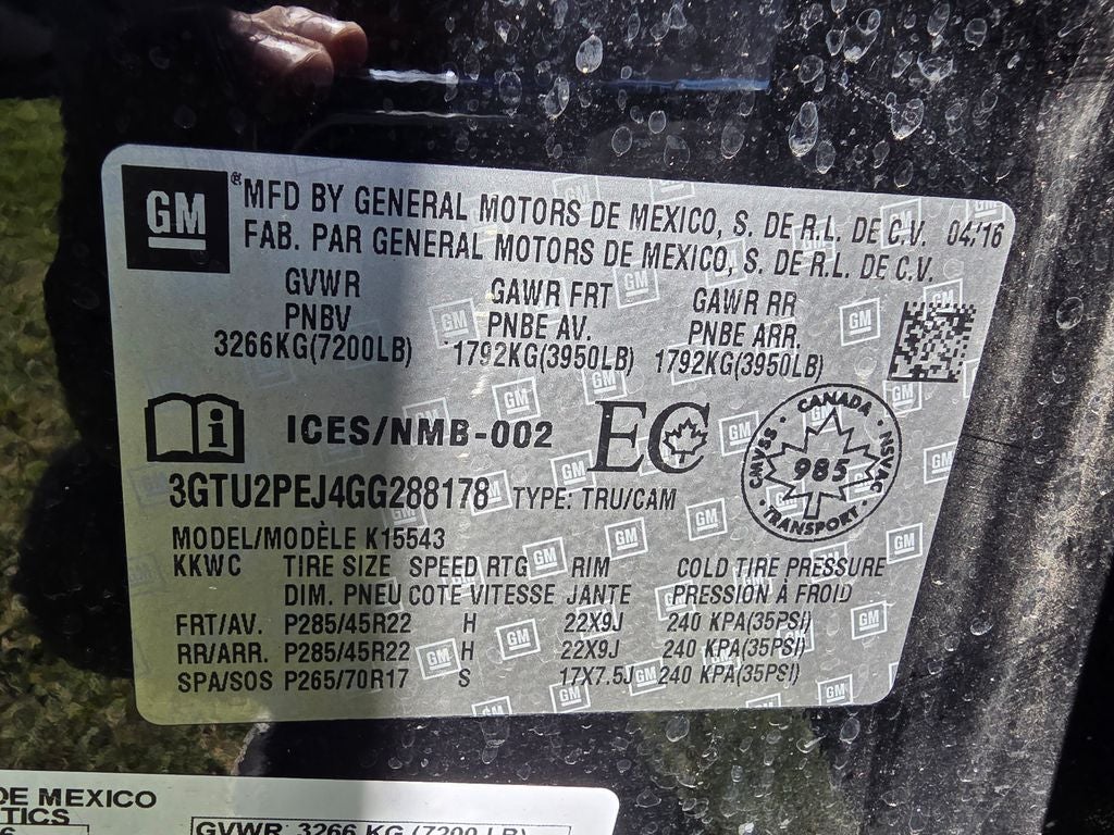 2016 GMC Sierra 1500 Denali