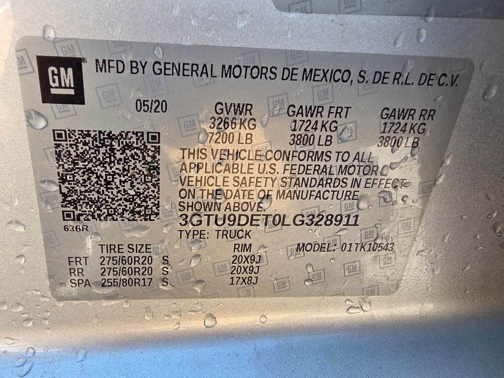 2020 GMC Sierra 1500 SLT