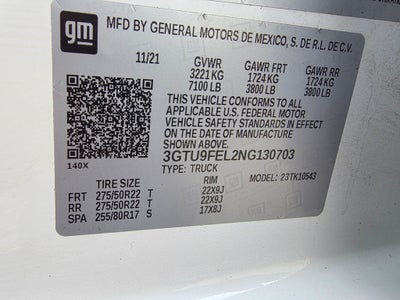 2022 GMC Sierra 1500 Limited Denali