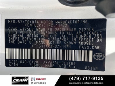 2023 Toyota Camry SE