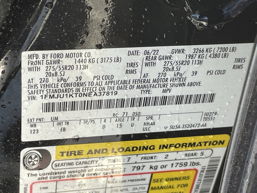 2022 Ford Expedition Limited