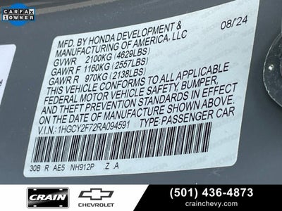 2024 Honda Accord Hybrid Sport-L