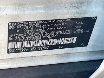 2025 Toyota RAV4 LE