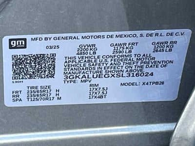 2025 GMC Terrain Elevation