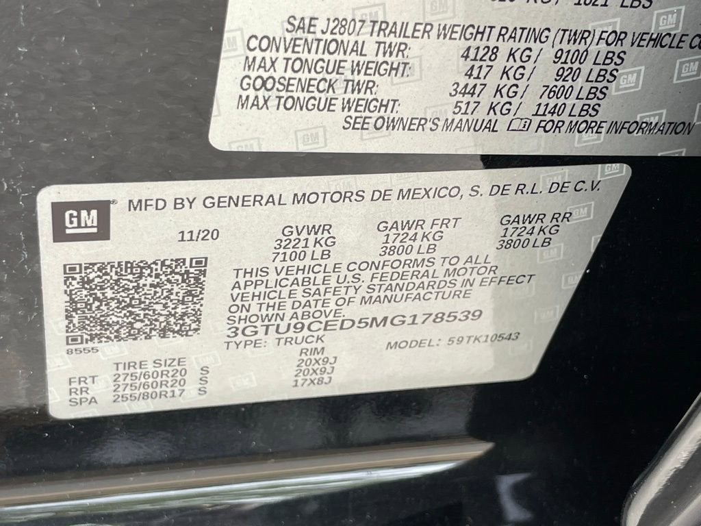 2021 GMC Sierra 1500 Elevation