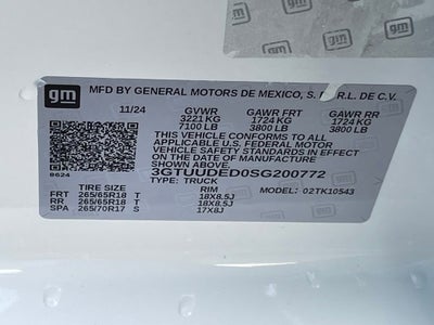 2025 GMC Sierra 1500 SLT