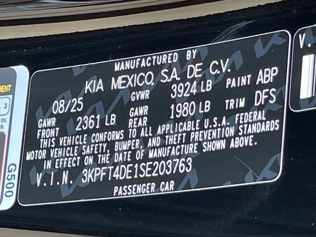 2025 Kia K4 LXS