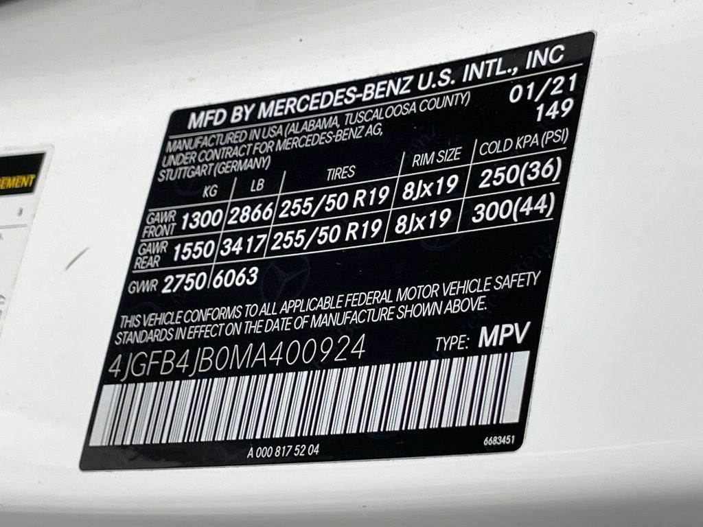 2021 Mercedes-Benz GLE GLE 350