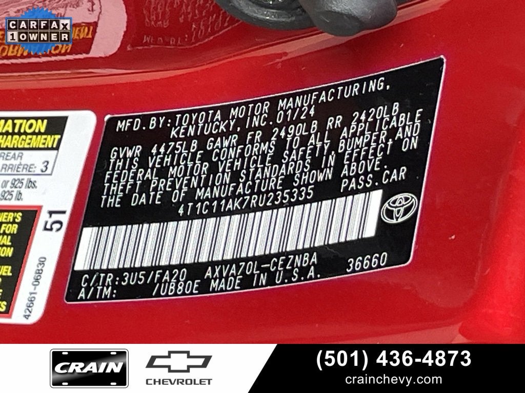 2024 Toyota Camry LE