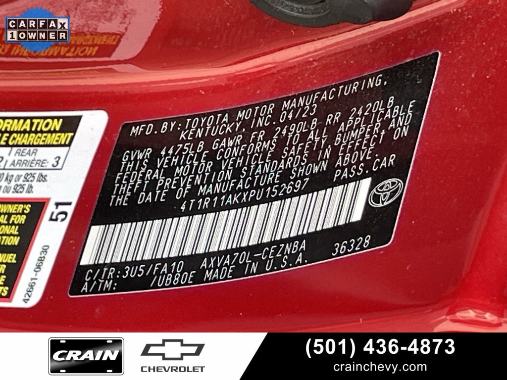 2023 Toyota Camry LE