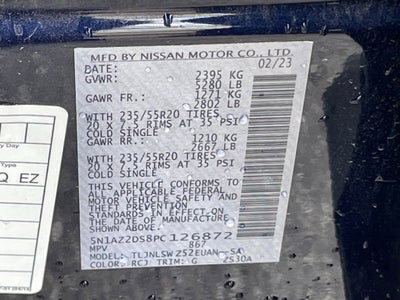 2023 Nissan Murano Platinum